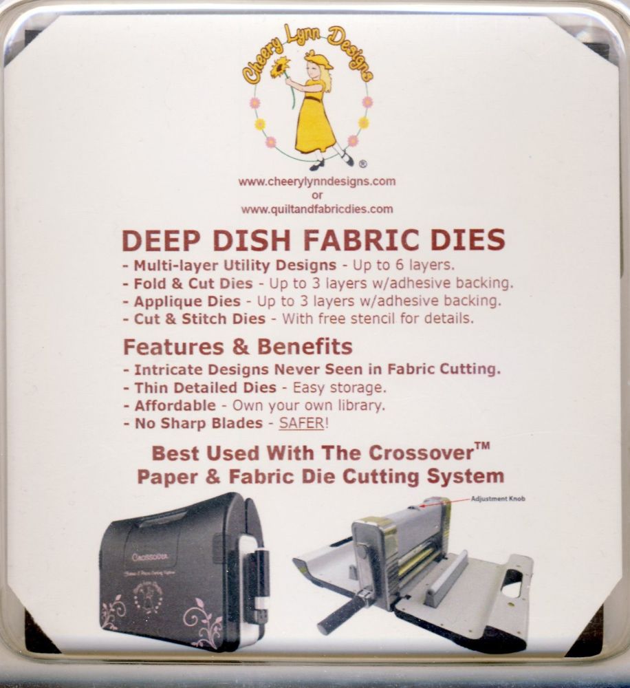 8 Deep Dish Circle Fabric Cutting Dies QF153