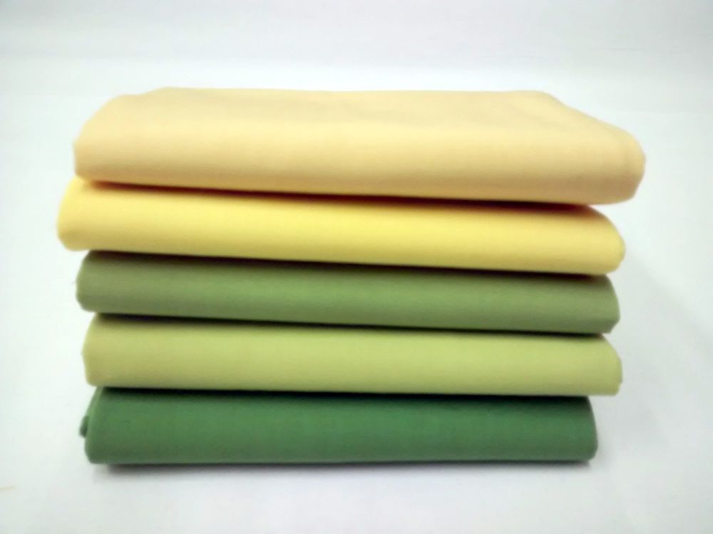 FQB4 Fat Quarter Quilting Fabric Bundle - Acids Yellows & Greens | Makower