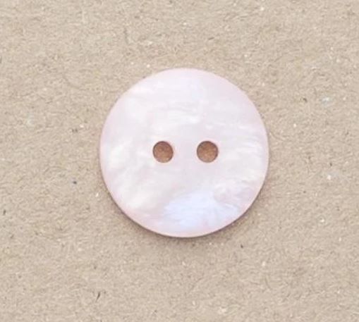 P1080-96-28L Pale Pink Pearlescent 18mm Buttons x 10