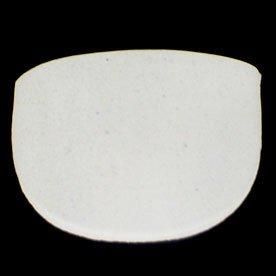 White Set In Shoulder Pads - Medium NSP8W
