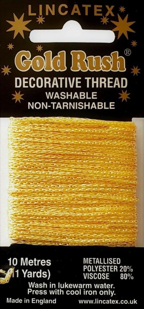 Yellow - Gold Rush Decorative Thread