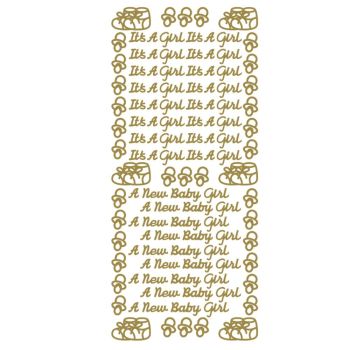 It's A Girl - Gold 1.1500