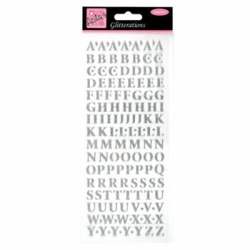 Glitterations Capital Letters - Silver ANT8181000