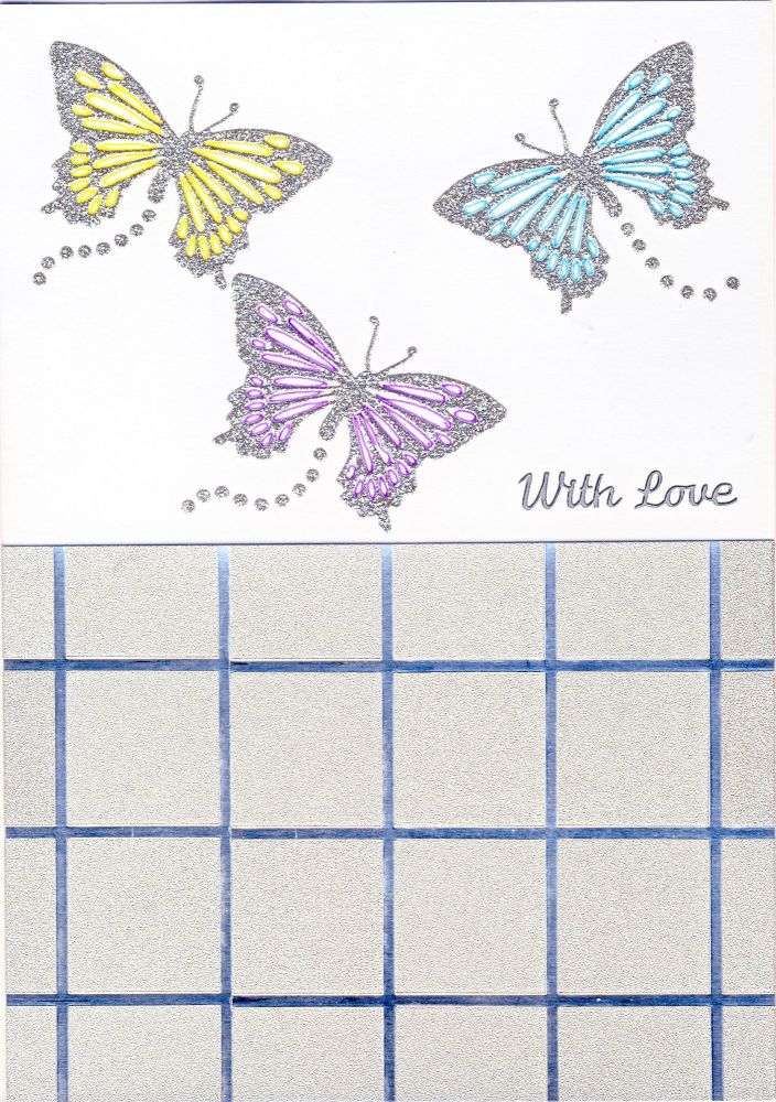 Glitterations Butterflies - Silver ANT8181017