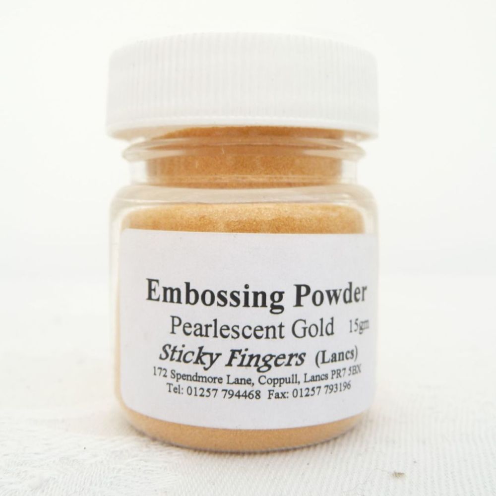 Pearlescent Gold Embossing Powder SF02