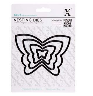 X-CUT Nesting Dies -  Butterflies - XCU-503046