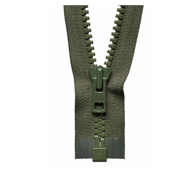 Moss Green - 10" Open Ended Chunky Zip