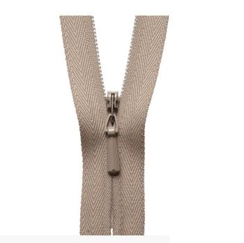 9 " Beige / Nude Invisible Zip - 573 Inv9-Beige