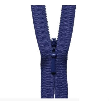 9 " Purple Invisible Zip - 866 Inv9-purple