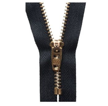 Jeans Zip - 4" Black