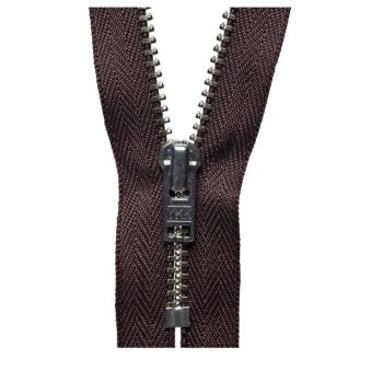 Trouser Zip - 9" Brown