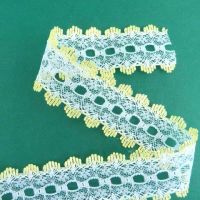 D635Y Yellow Knitting In Lace