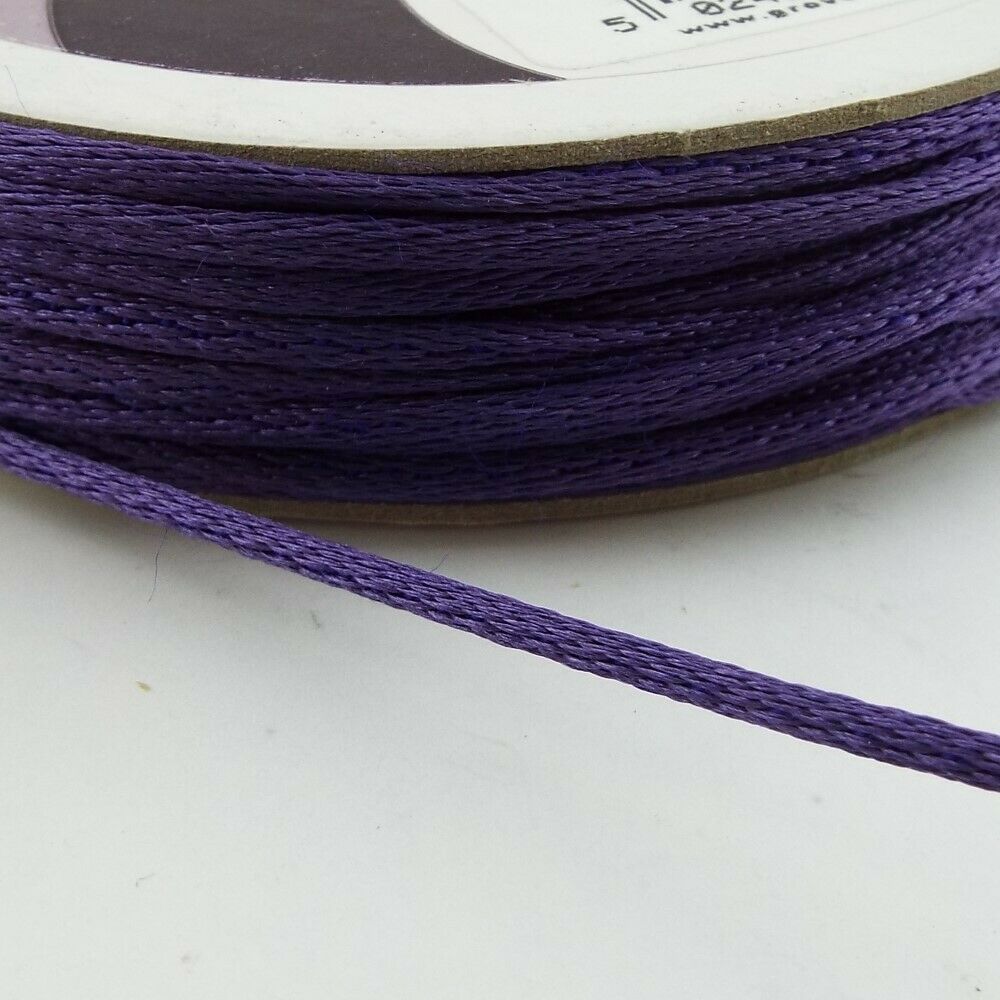 8692-19 Purple Rat Tail Satin Cord