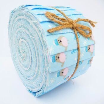 Jelly Roll Quilting Fabrics - Winter Warmers FJ001