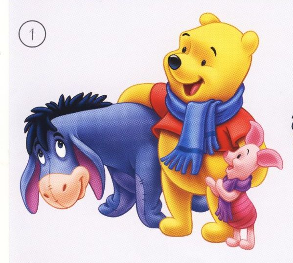 Disney's Winnie The Pooh Decoupage 01
