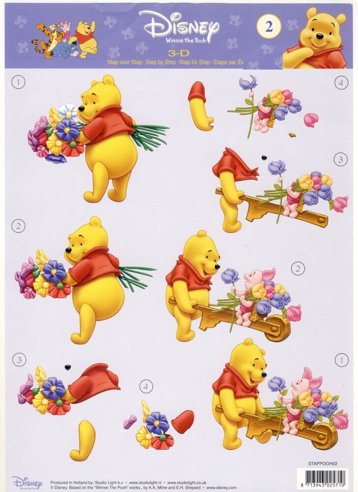 Disney's Winnie The Pooh Decoupage 02