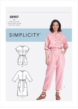 Simplicity 8907 Jumpsuit Sewing Pattern