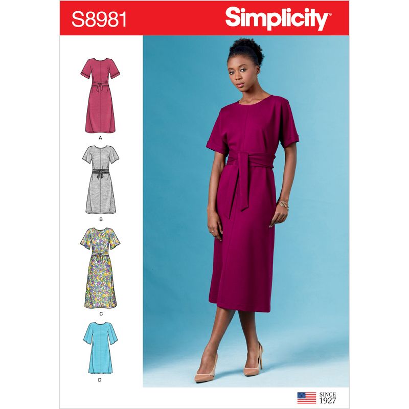 Simplicity 8981 Dresses Sewing Pattern