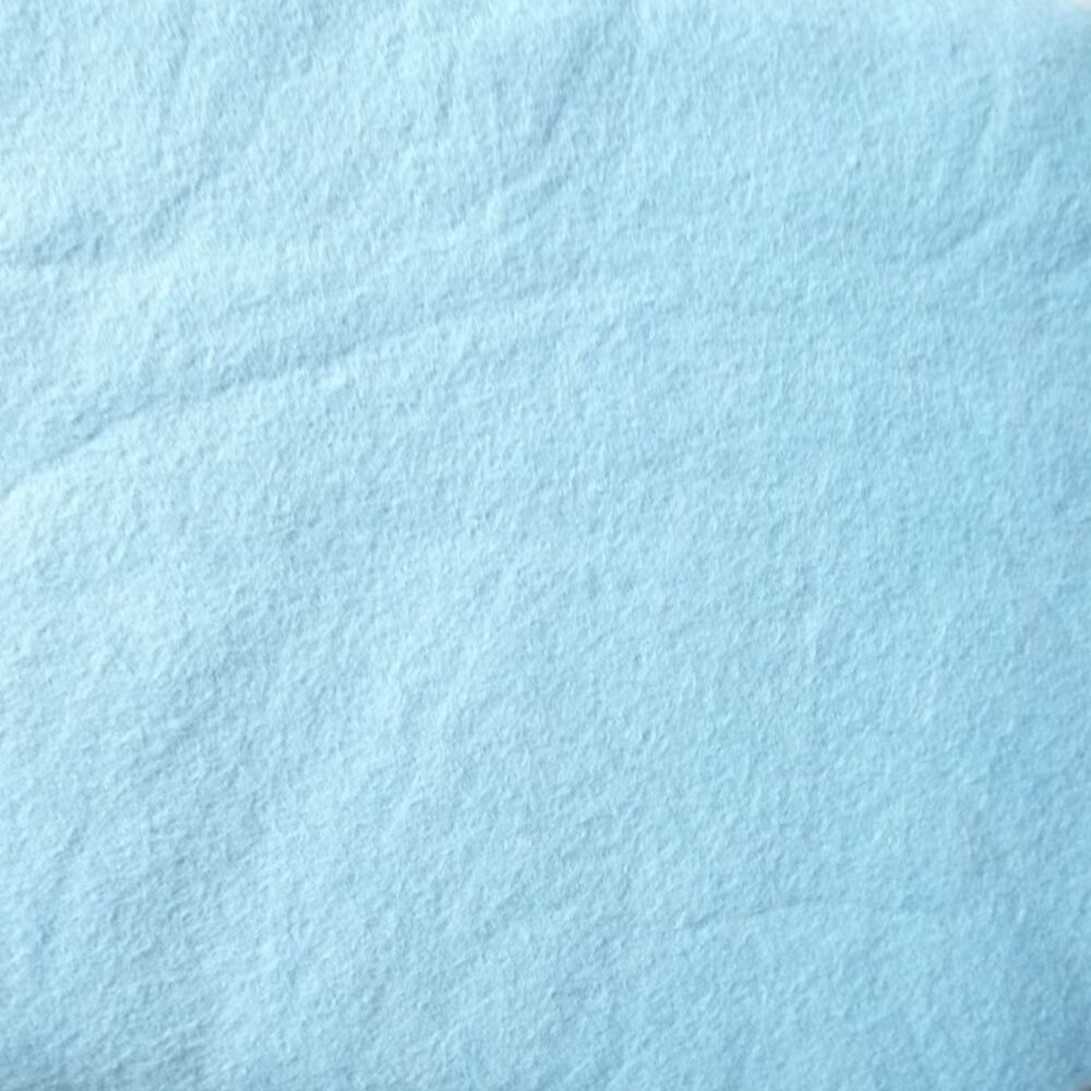 F72 Pale Blue Felt On The Roll | 72 inches Wide | Many Colours