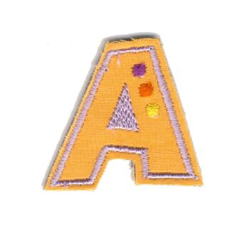 LET-A Iron On Letter A Motif