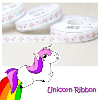 Unicorn Ribbon | 16mm | hrb001