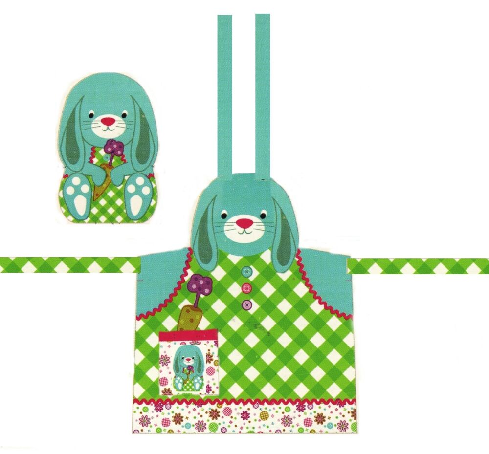 Childrens Bunny Apron Sewing Kit