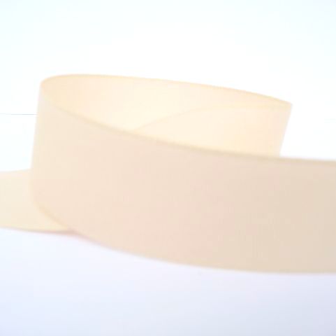 Cream Seam Binding 25mm 3818-50 | Paris Binding | Matte Taffeta Ribbon