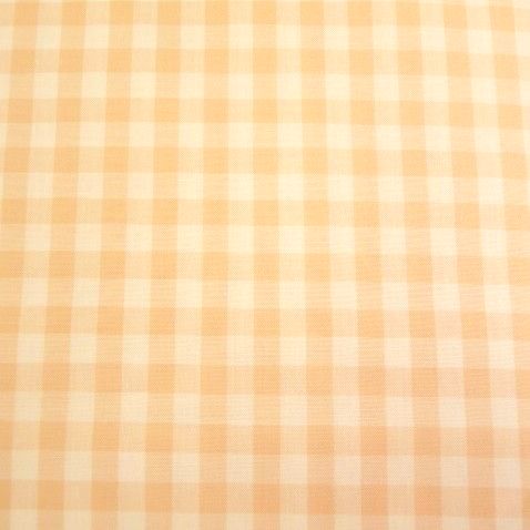 Salmon Pink 100% Cotton Check Gingham - RS0138-132  Wide Width Sold in FQ, 1/2m, 1m Lengths