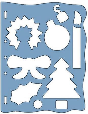 Children's Card Craft - Christmas Shape Template - FREE CARD - Fiskars 4862