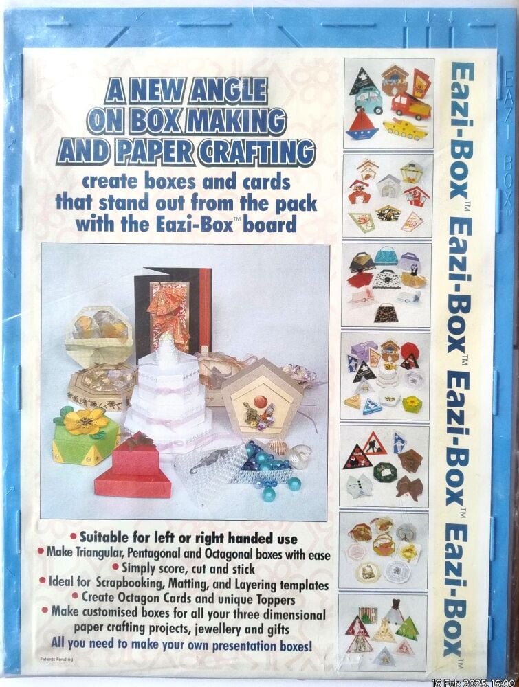 Card Craft - Multisized Box and Card Making Embossing Board - Eazi-Box