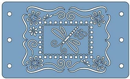 Card Craft - Dragonflies Embossing Stencil - Mini Shapeboss - Fiskars 12-5842