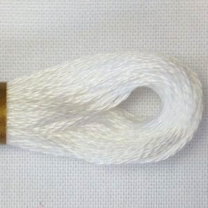 #001 Anchor Embroidery Silks / 8mtr Stranded Cotton Threads / Hand Embroide