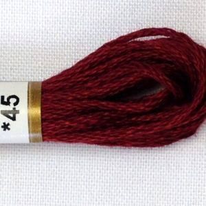 #045 Anchor Embroidery Silks / 8mtr Stranded Cotton Threads / Hand Embroide