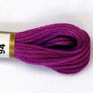 #094 Anchor Embroidery Silks / 8mtr Stranded Cotton Threads / Hand Embroide