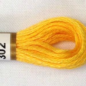 #302 Anchor Embroidery Silks / 8mtr Stranded Cotton Threads / Hand Embroidery / Cross-Stitch