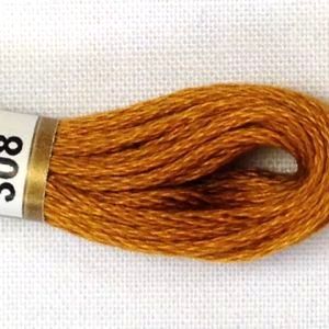 #308 Anchor Embroidery Silks / 8mtr Stranded Cotton Threads / Hand Embroidery / Cross-Stitch