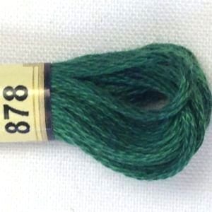 #878 Anchor Embroidery Silks / 8mtr Stranded Cotton Threads / Hand Embroidery / Cross-Stitch