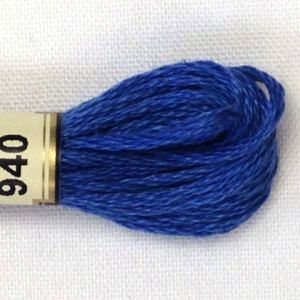 #940 Anchor Embroidery Silks / 8mtr Stranded Cotton Threads / Hand Embroidery / Cross-Stitch