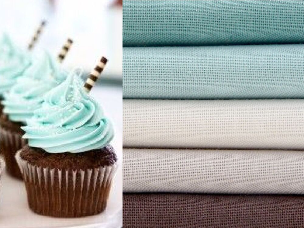 Fat Quarter Quilting Fabric Bundle_Chocolate Cupcakes | Makower_FQB12