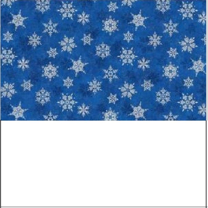 Fabric Christmas Tree Kit - Blue & White | Sewing Gift