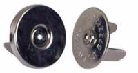 Magnetic fasteners  BLACK 18mm 10 pack 