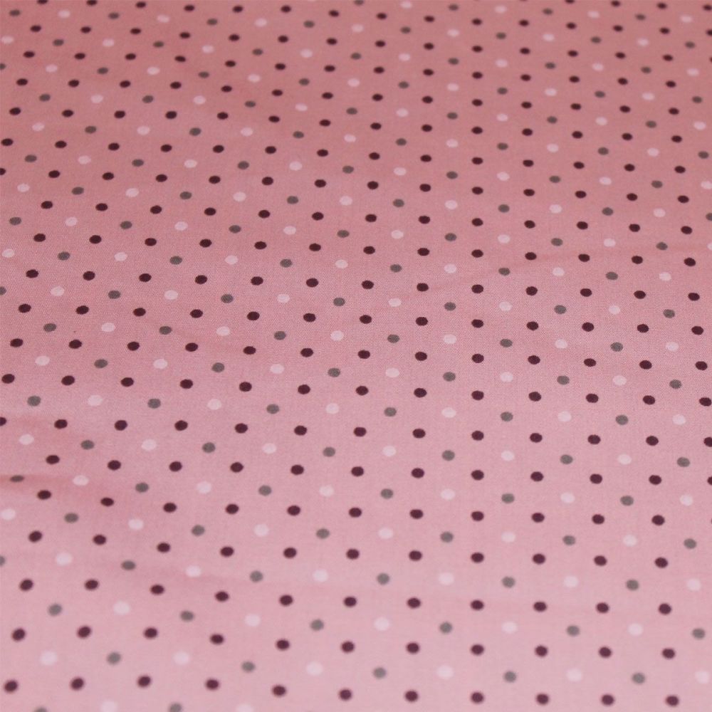 Pink Polka Dot Cotton