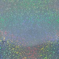 Silver Holographic Heat Transfer Vinyl