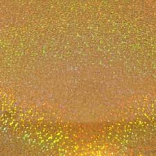 Gold Holographic Heat Transfer Vinyl