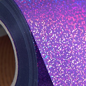 Violet Holographic Heat Transfer Vinyl