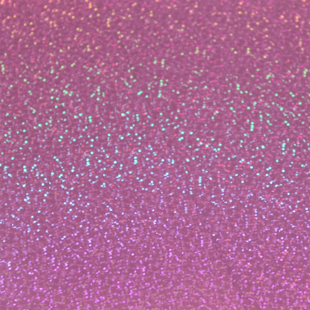 Pink Holographic Heat Transfer Vinyl