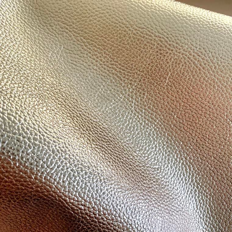 Rose gold Metallic Faux Leather