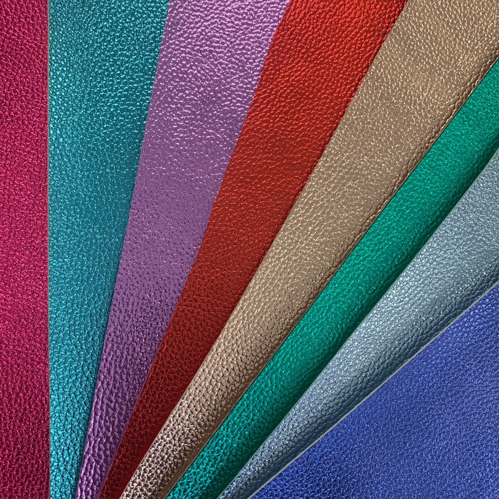 Metallic Faux leather pack
