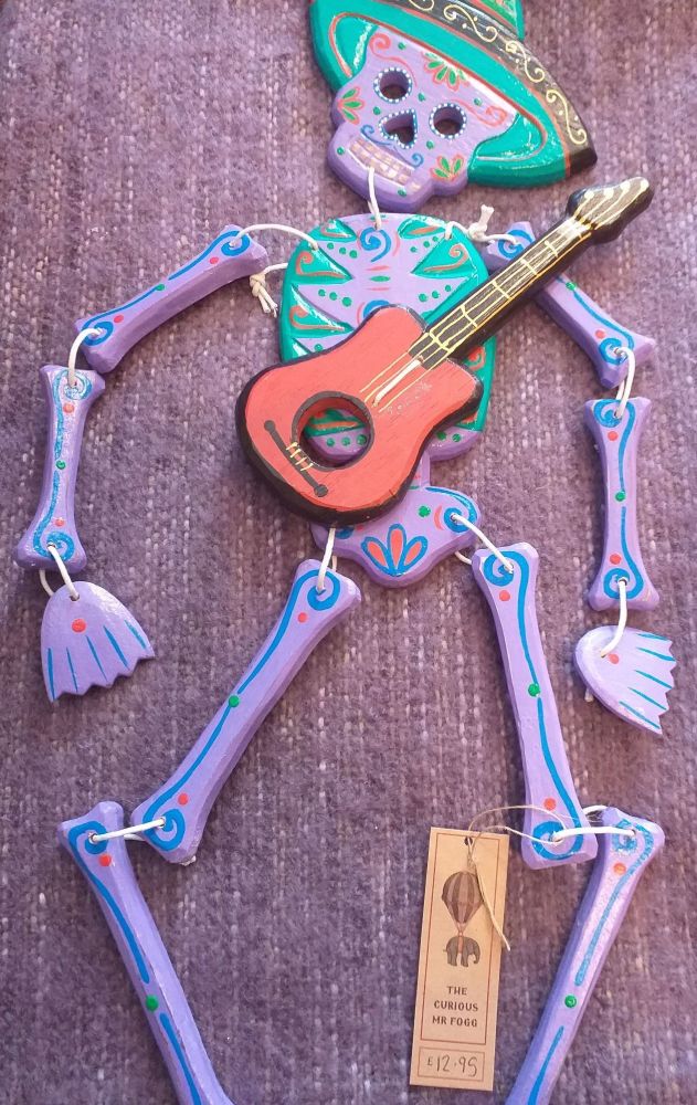Wooden Skeleton - Mariachi