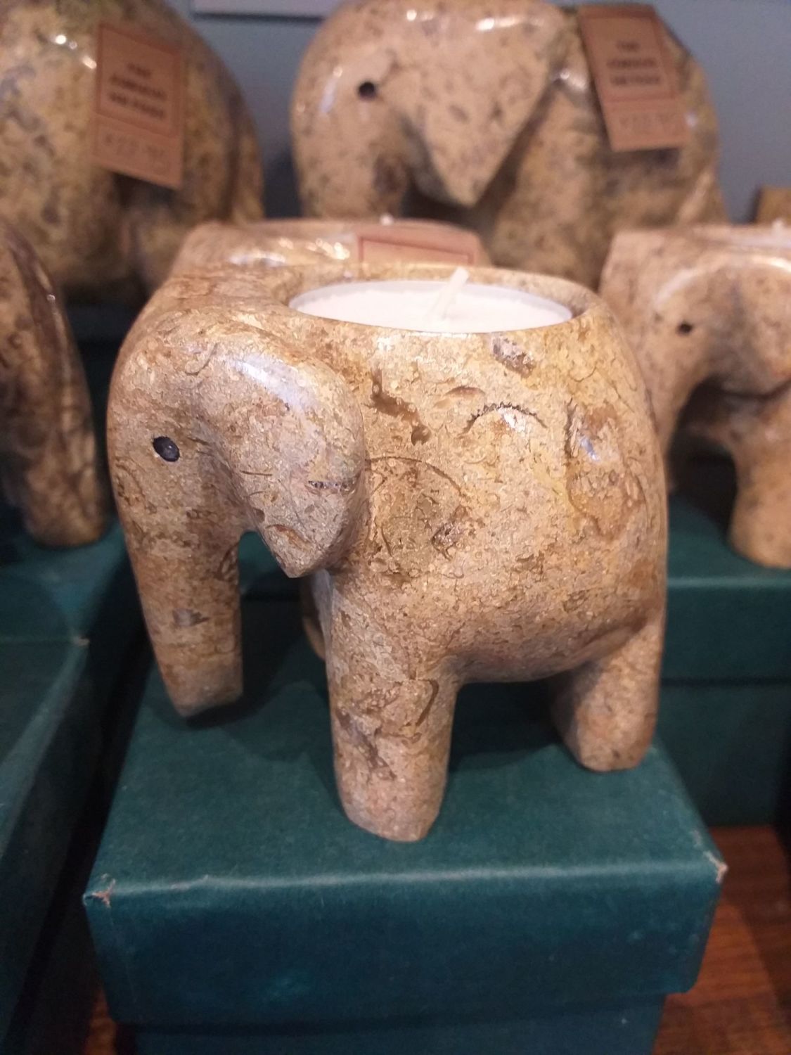 Elephant Tealight Holder Small